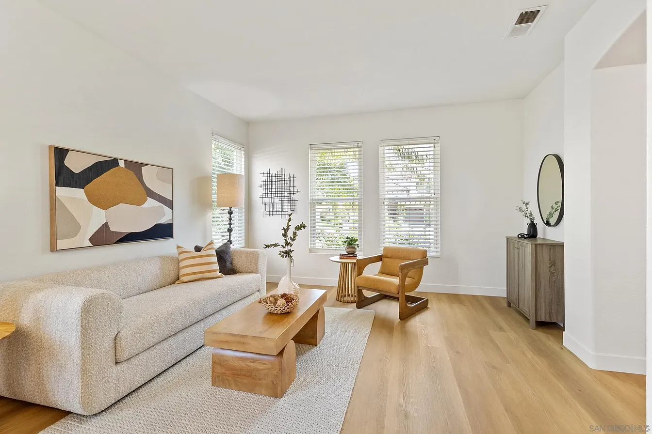 Interior image of a staged home. 