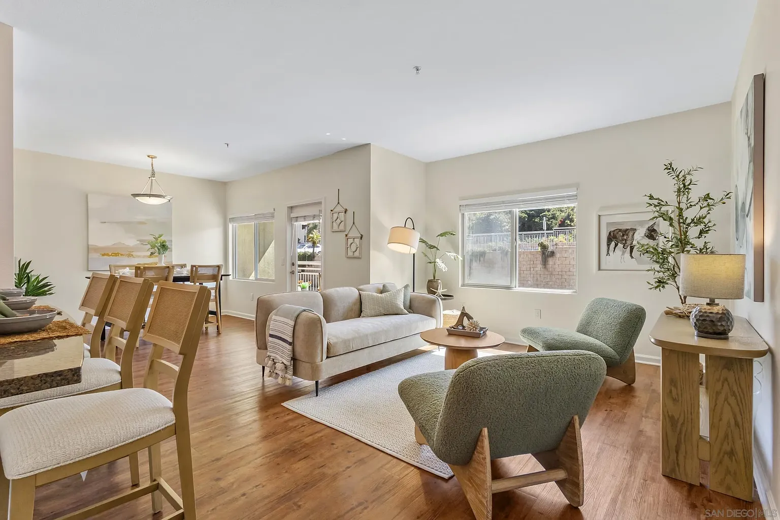 Interior image of a staged home. 