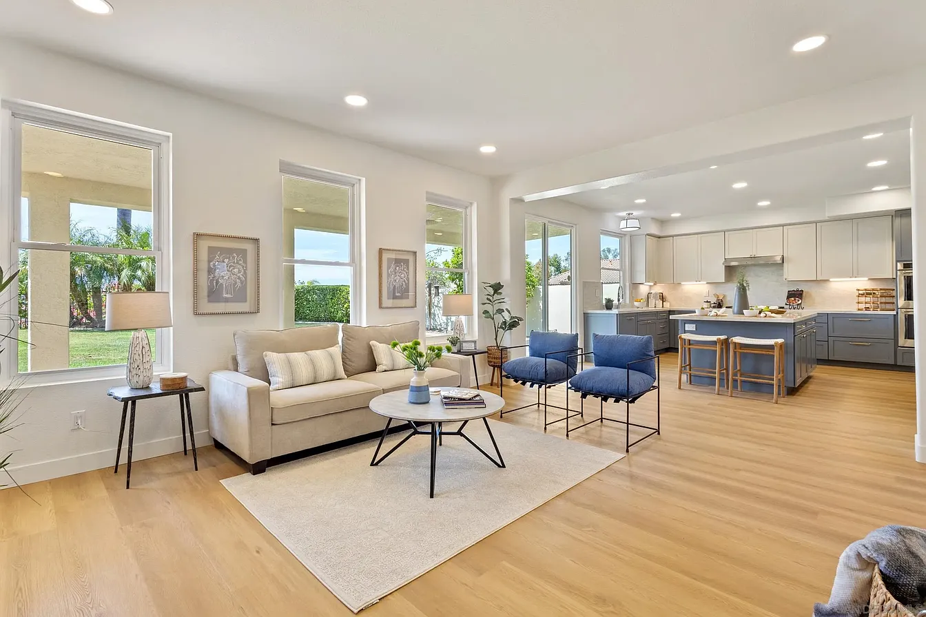 Interior image of a staged home. 