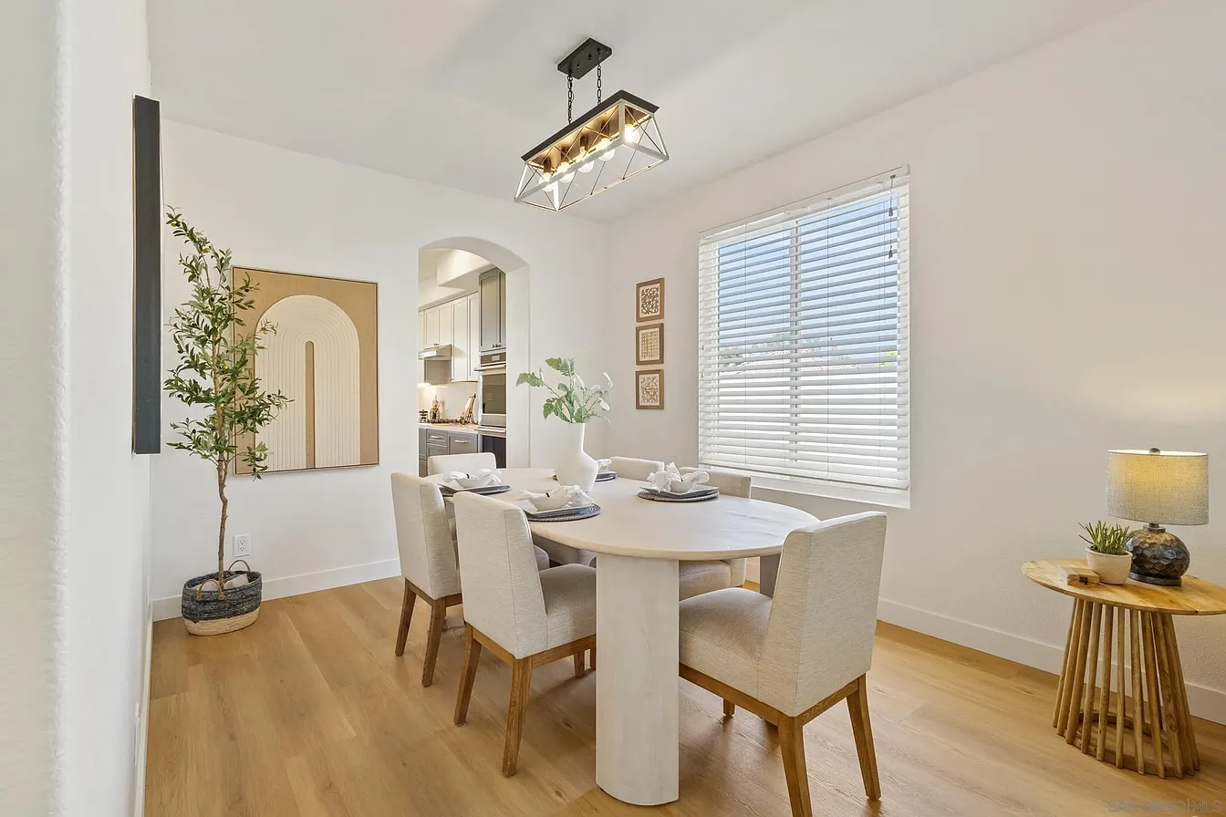 Interior image of a staged home. 