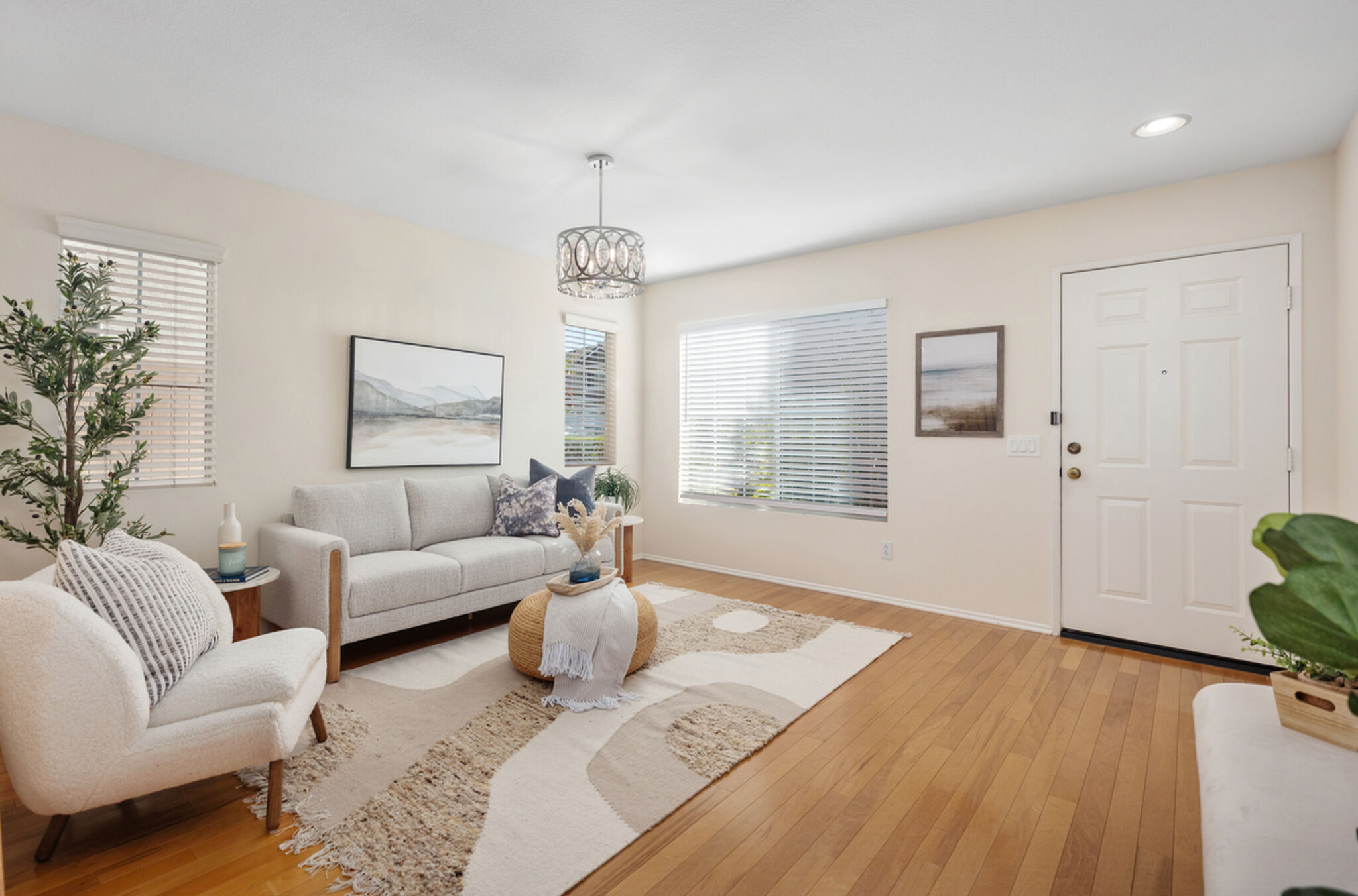 Interior image of a staged home. 